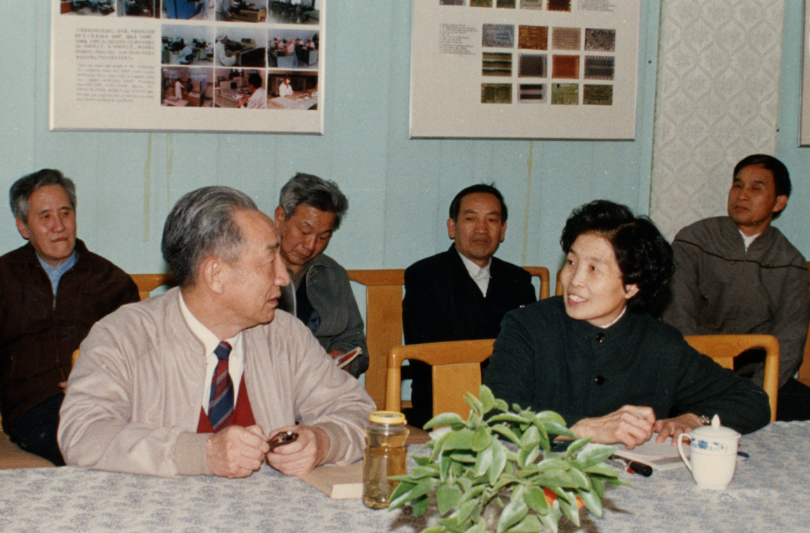 1993年3月，吴德馨先生向邹家华副总理汇报工作